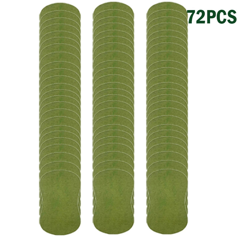 12-72PCS Foot Patches Self-heating Moxibustion Patch Help Sleeping Foot Acupuncture Patch After Sports Running