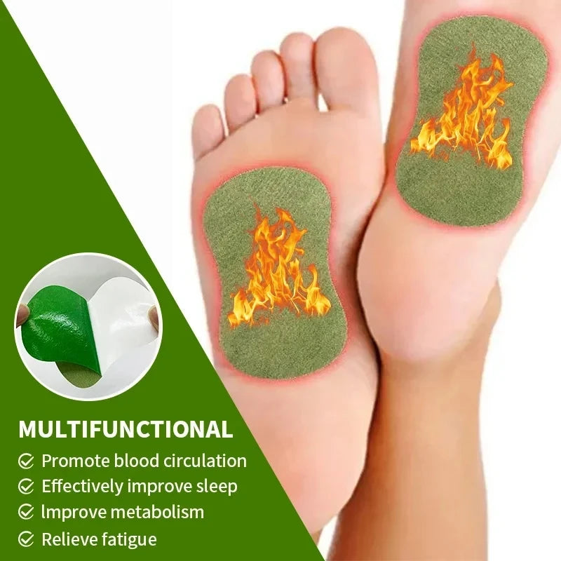 12/24/60PCS Detox Foot Patches Pads Feet Body Toxins Cleansing Relieve Stress Help Sleeping for Running Yoga Fitness Exercise