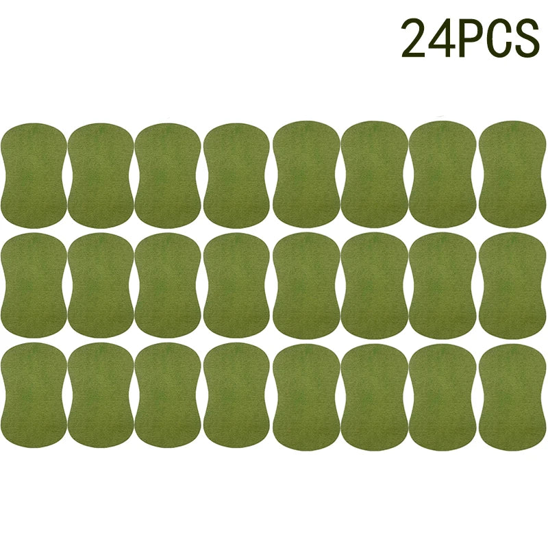 12-72PCS Foot Patches Self-heating Moxibustion Patch Help Sleeping Foot Acupuncture Patch After Sports Running